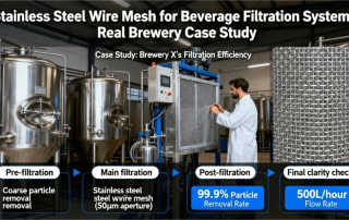 stainless steel wire mesh filters for pharmaceutical industry